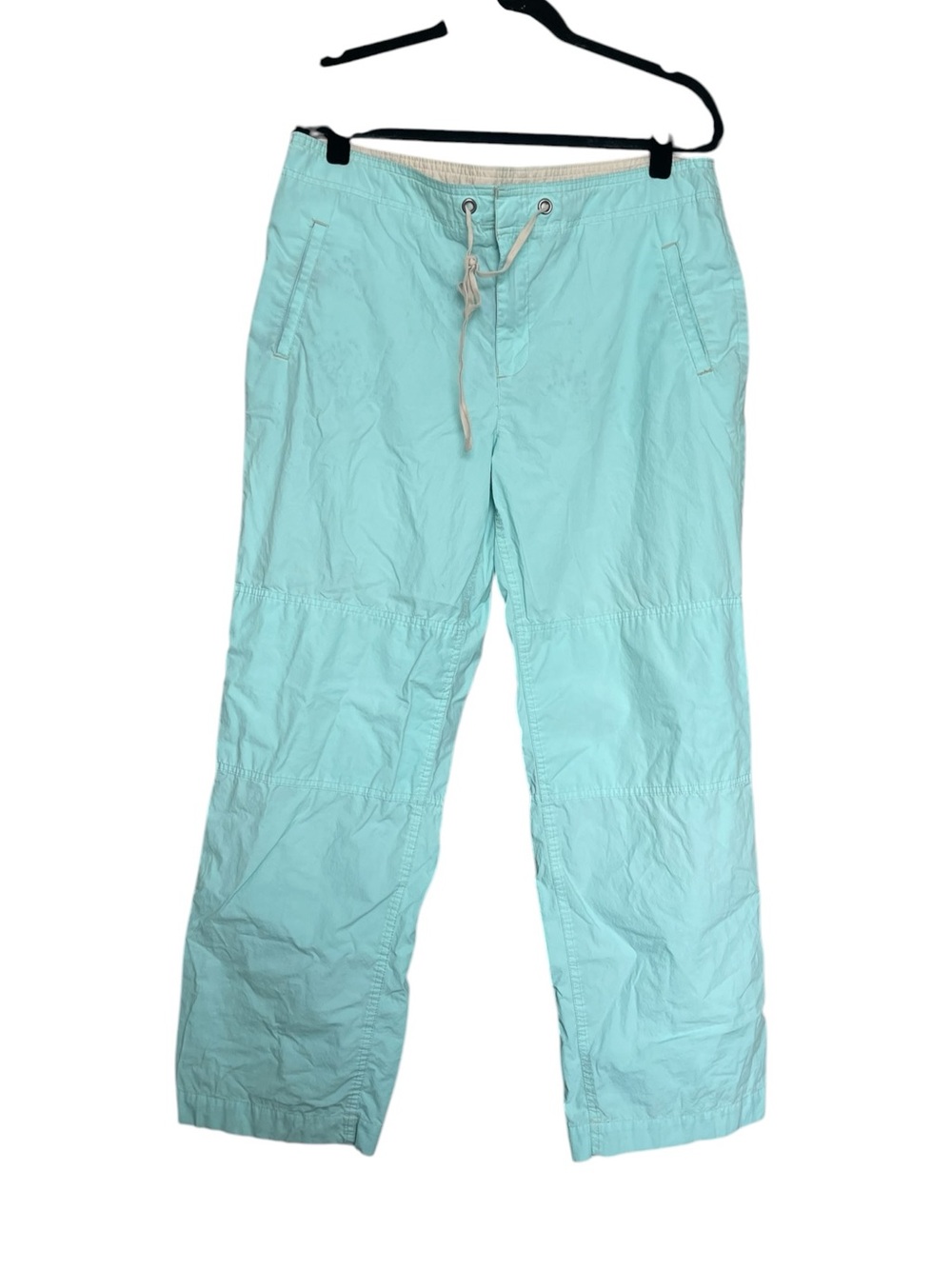 GAP Women's Light Aqua Straight Leg Pants
